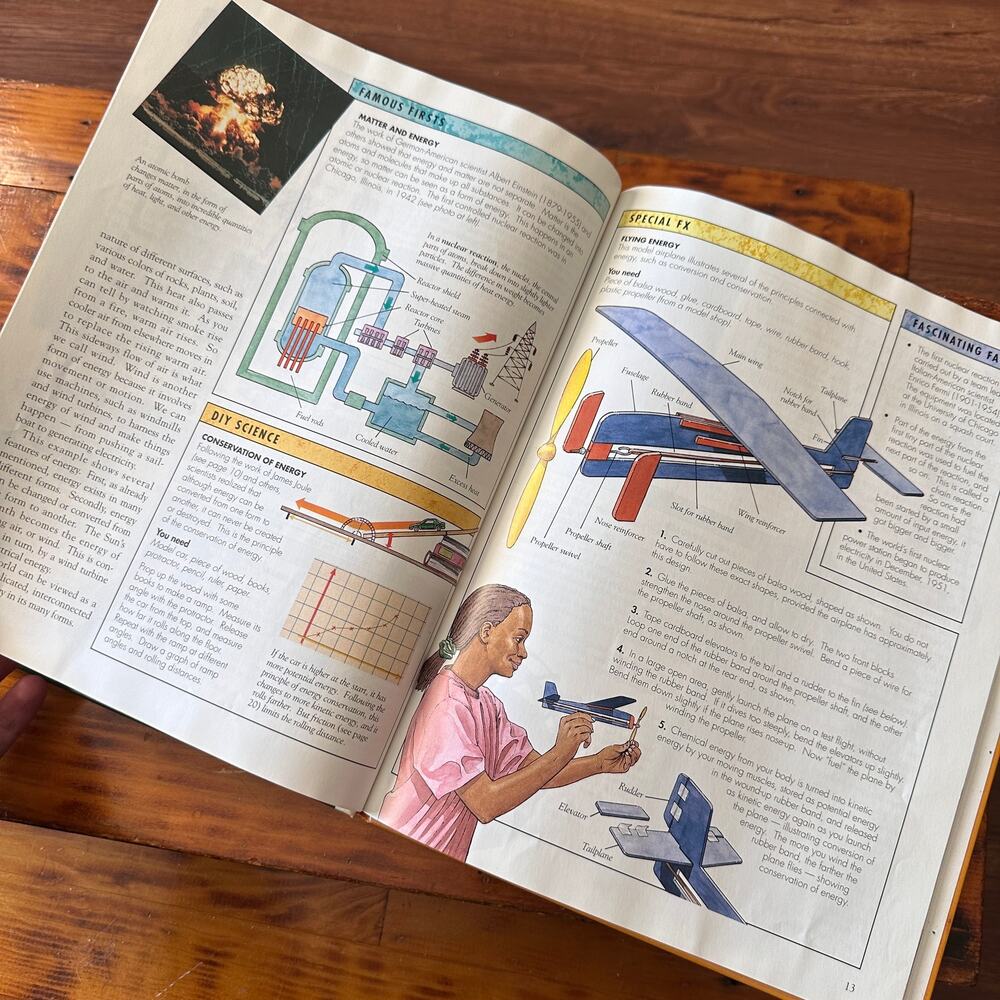 Vintage 1997 Science Works! Energy Hardcover Book - Picture 5 of 11